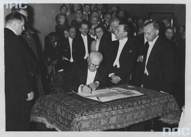 84 lat temu, 18 czerwca 1938 r. prezydent RP Ignacy Mościcki dokonał otwarcia nowego gmachu Muzeum Narodowego w Warszawie.