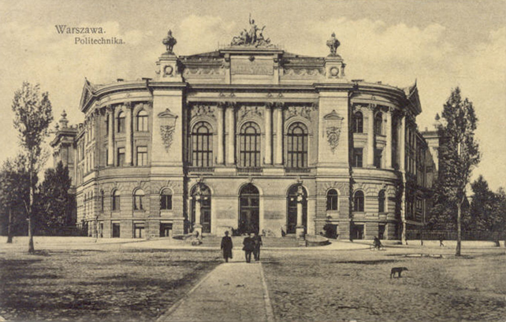 8 czerwca 1898 roku,  utworzono Warszawski Instytut Politechniczny im. Mikołaja II