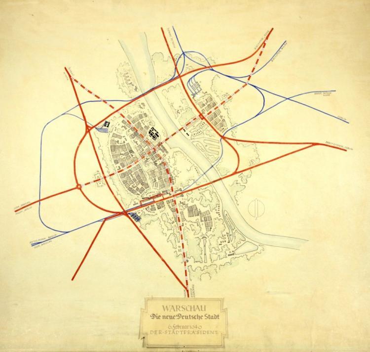 82 lata temu przedstawiono tzw. plan Pabsta, przewidujący 10-krotne zmniejszenie i przebudowę Warszawy
