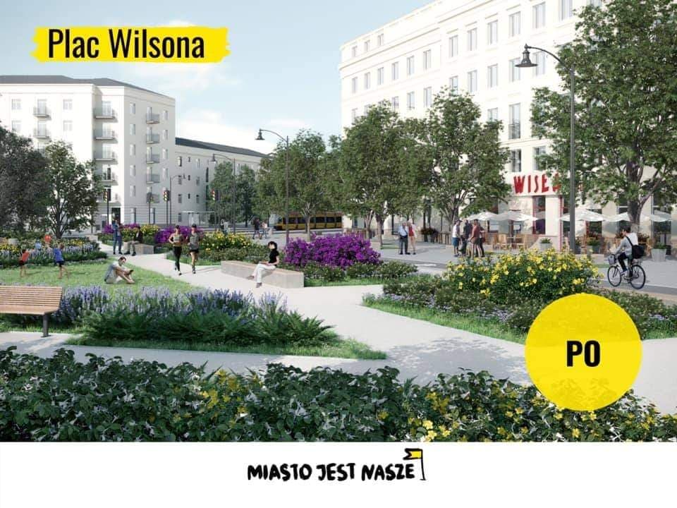 Uzurpatorzy miejscy biorą się za Pl. Wilsona!