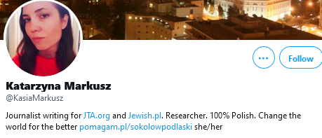 „Dla Polaków nie powstały nigdy obozy masowej zagłady” – K. Markusz, Jewish Telegraphic Agency