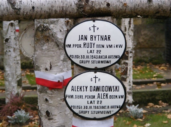 [Wspomnienie] 30 marca 1943 r umierają Maciej Aleksy Dawidowski „Alek” i  Jan Bytnar „Rudy”