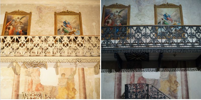 Kaplica Res Sacra Miser poddana konserwacji. Ale i są efekty!