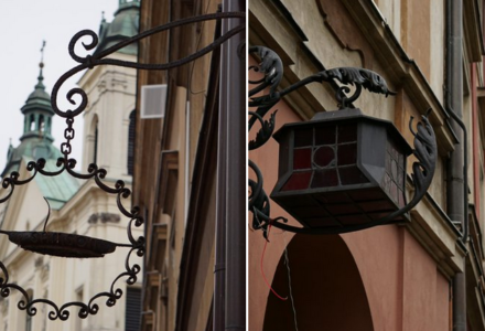 Obiekty metaloplastyki i neony, usytuowane na fasadach kamienic zlokalizowanych na Starym i Nowym Mieście zabytkami!