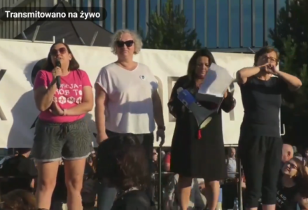 [VIDEO] Lempart kazała wy…ać liderowi PSL, którego nie było….