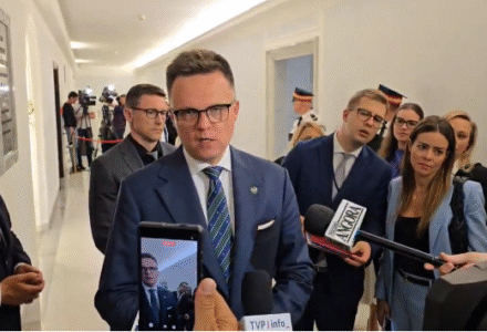 „Poseł Braun nie będzie wpuszczany na teren Sejmu” – Sz. Hołownia