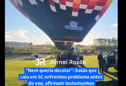 [VIDEO] „Nie chciał nawet wystartować…” – już start balonu zaczął się od awarii
