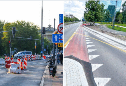 Miasto zafundowało kierowcom reorganizację ruchu na Placu Bankowym i niedoróbkę na ul. Andersa