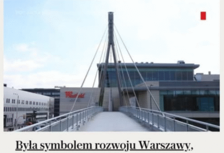 Kładki ujemne, kładki dodatnie, przecież #ChodziOŻycie!