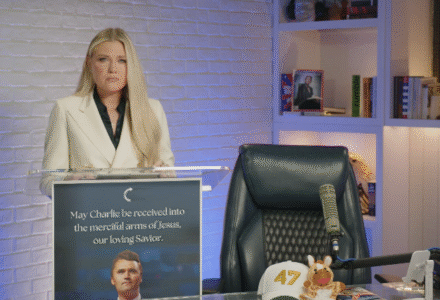 „Ci, którzy odpowiadają za zabójstwo mojego męża, nie wiedzą, co uczynili” – Erika Kirk w mocnym przesłaniu