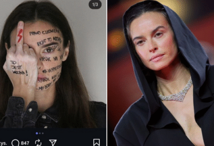 Katarzyna Smutniak w roli Maryi, nowego filmu Gibsona,  podzieliła Polaków